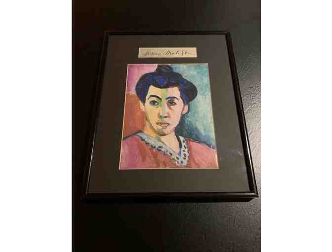 Henri Matisse Autographed Display - Photo 1