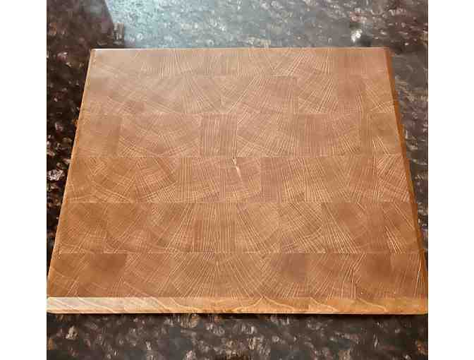 White Oak End Grain Cutting Board