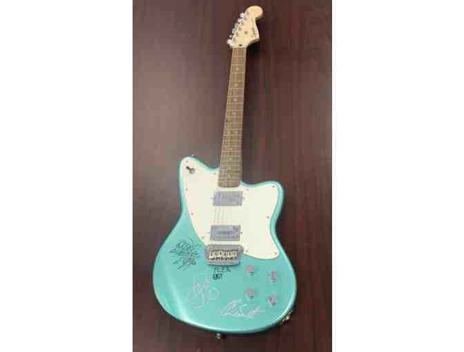 Electric Guitar signed by all members of the Red Hot Chili Peppers