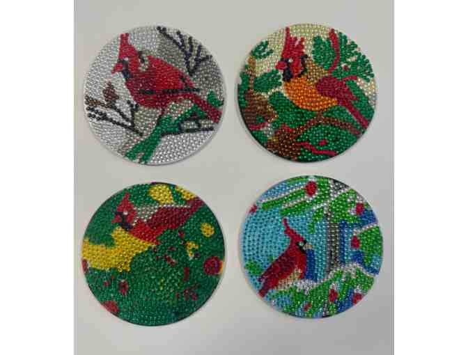 Set of 8 Coasters handmade by STRIVE Member Bre Dorr