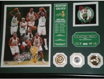 Boston Celtics 2008 World Championship Memorabilia Package