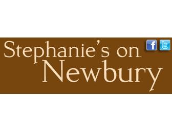 Stephanie's on Newbury or Stephi's on Tremont