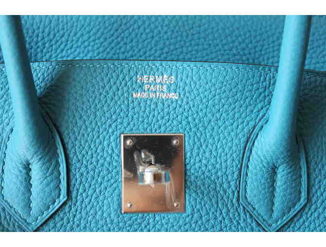 Exclusive Hermes Turqoise Blue Birkin 35cm