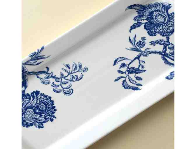 Caskata Flowered Porcelain Platter