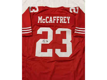 Christian McCaffrey 49ers Autographed Jersey