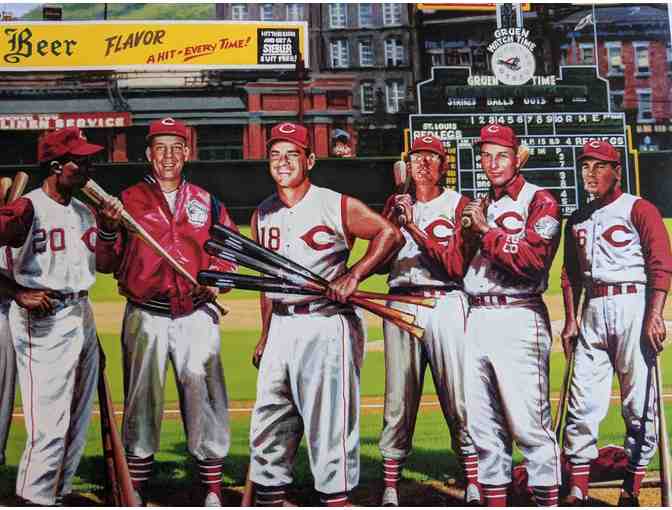 'The Redleg Wrecking Crew' Signed Painting