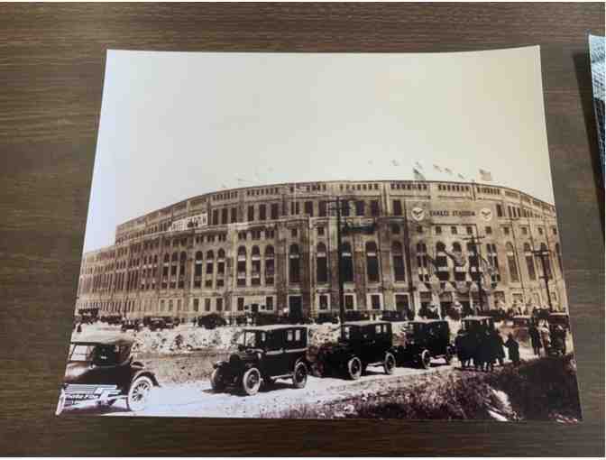 Lot of 3 Vintage New York Yankees Photos - Two authenticated by Major League Baseball