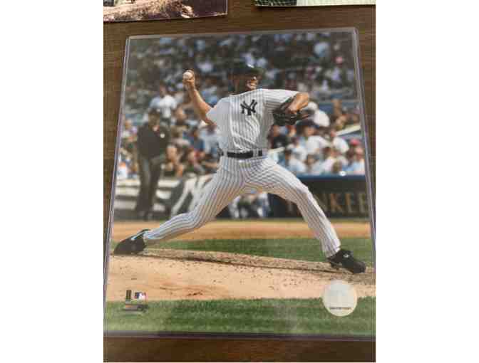 Lot of 3 Vintage New York Yankees Photos - Two authenticated by Major League Baseball