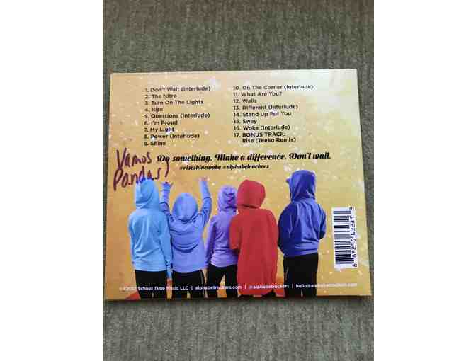 AUTOGRAPHED 'Vamos Pandas'  Alphabet Rockers CD