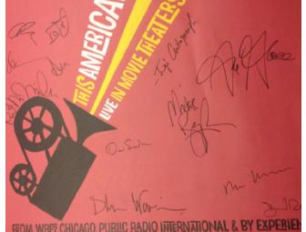 Autographed Poster from This American Life