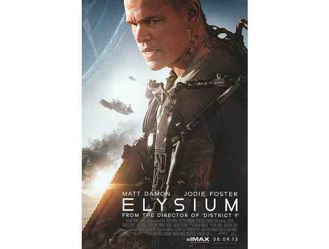 Sony Pictures Movie Posters - Elysium plus Zero Dark Thirty!