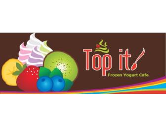 Yummy Yogurt: $20 Gift Card to Top It Frozen Yogurt Cafe