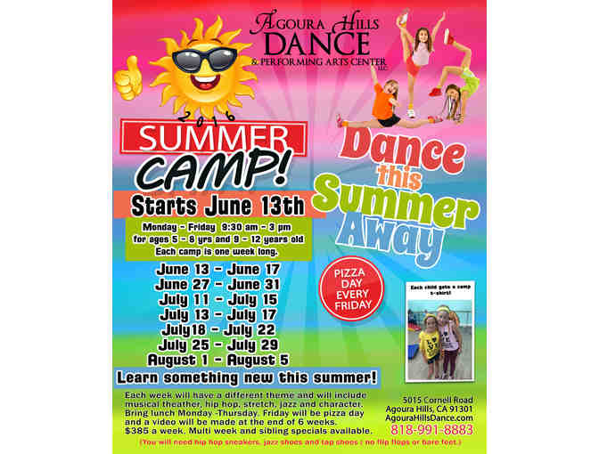 1 Week of Summer Dance Camp from Agoura Hills Dance