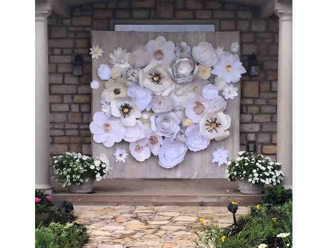 Custom Flower Wall by Rachel Murdock