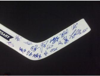 Tampa Bay Lightning Team Autographed Stick