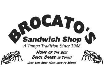 Brocato's Sandwich Shop Gift Certificate