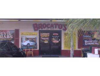 Brocato's Sandwich Shop Gift Certificate