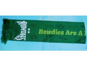 NEW - Tampa Bay Rowdies Team Autographed Scarf