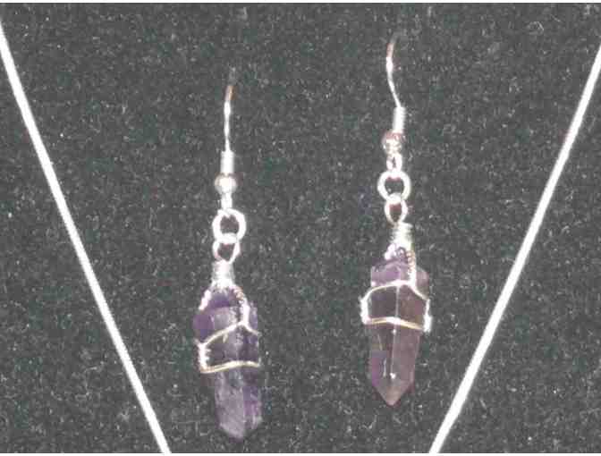 Amethyst Necklace/Earring Set