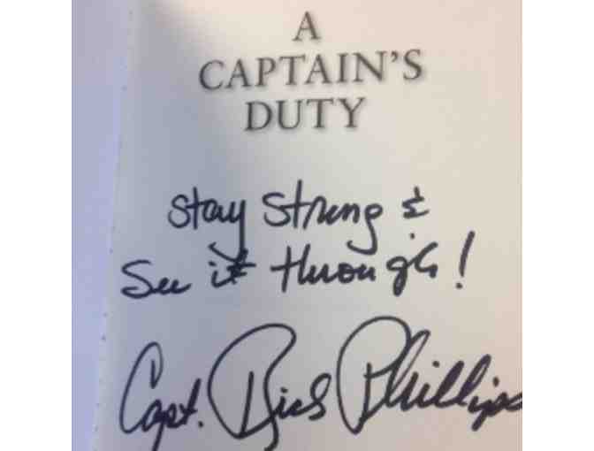 Signed copy of 'A Captain's Duty'