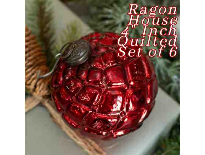 Festive Radiance: Ragon House Kugel Ornament Sets - A Holiday Masterpiece Collection