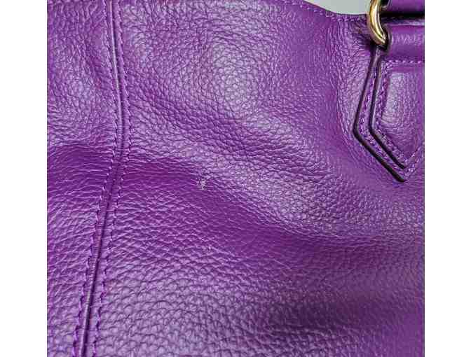 Ora Delphine - Deep Purple Purse Leather Purse - Gently Used - Photo 2