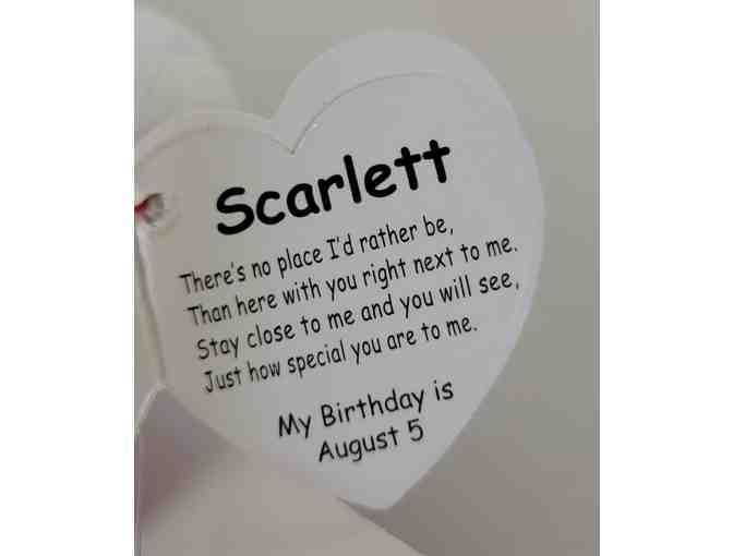 Ty Beanie Bear - Scarlett