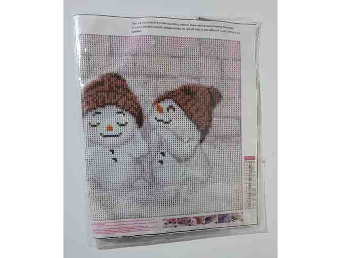 Snow-People Dot Painting - New in Package