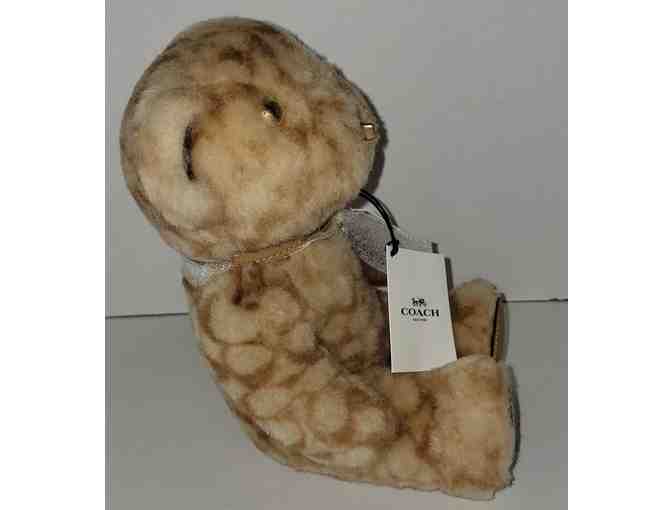 Coach Bear Collectible in Signature Shearling - New with tags