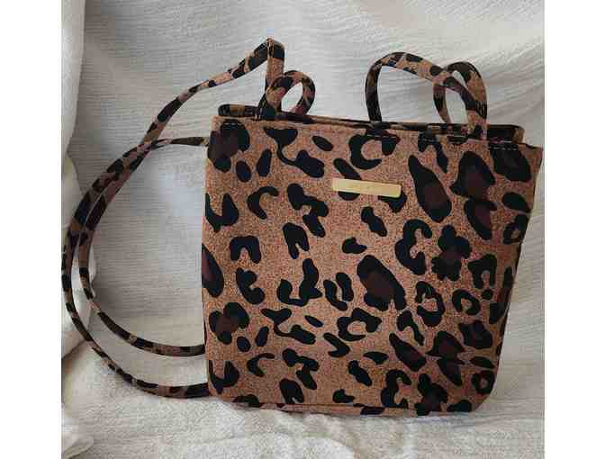 Stylish Leopard Print Crossbody Bag