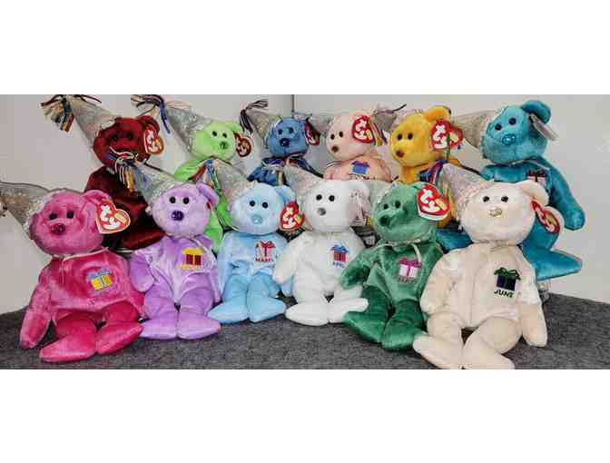 #0 Ty Beanie Baby - Complete Birthday of the Month Bear Set (12 Bears)