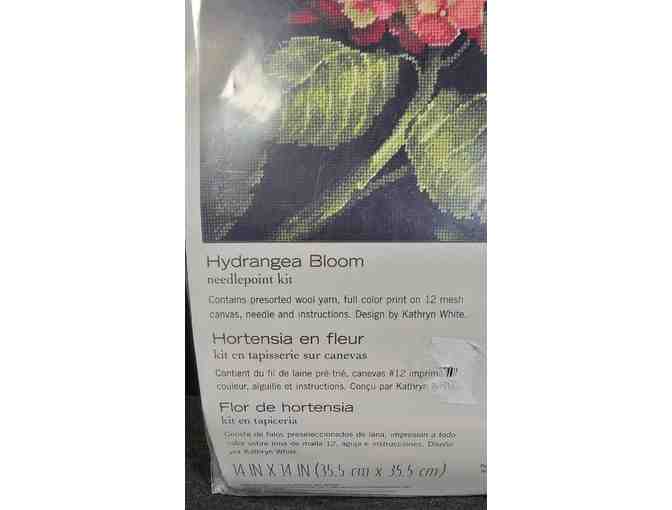 Dimensions Needlepoint Kit, Hydrangea Bloom, 14' x 14'