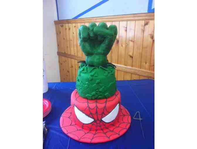 CUSTOMIZED CAKE by RIKKI HOMMEL