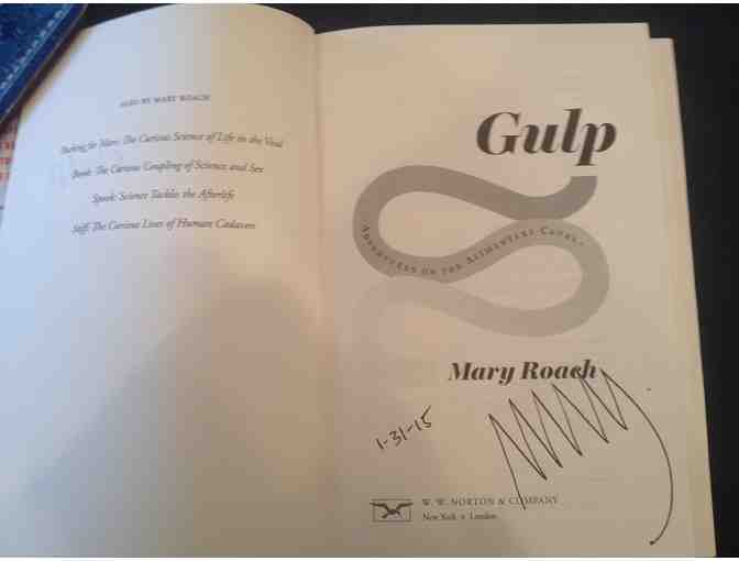 Mary Roach Signed Copy of 'Gulp'