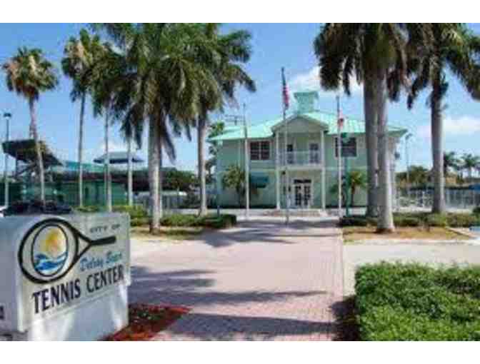 Tennis Anyone? Delray Beach Tennis Center & The Runner's Edge