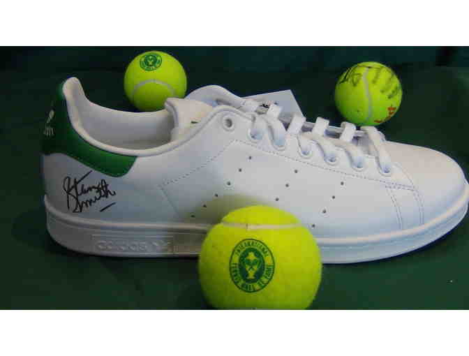 Original Stan Smith Shoes, autographed by Stan Smith