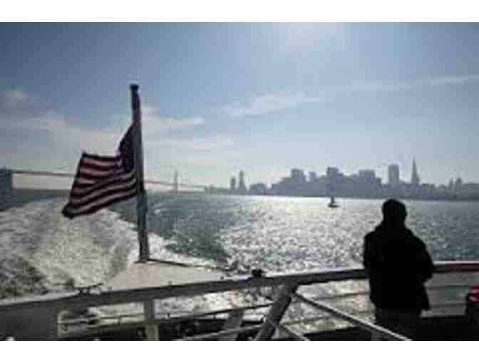 Round trip San Francisco Bay ferry tickets for 2 people