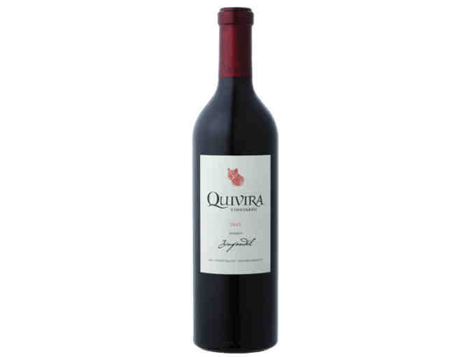 2 Bottles Quivira Wine: 2012 Reserve Zinfindel & 2013 Syrah