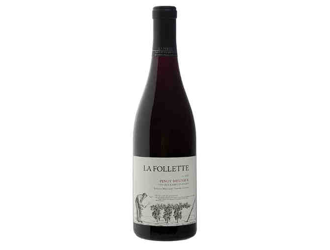 2 Bottles La Follette Wine: 2013 Pinot Noir & 2013 Pinot Meunier