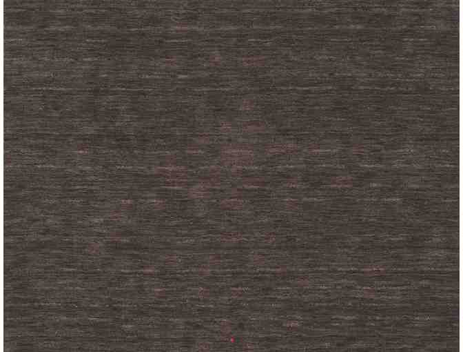 Wool Rectangular Charcoal Colored 3' 6' x 5' 6' area rug from IREKO
