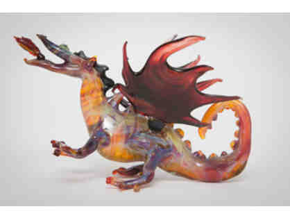 Glass Fire Breathing Dragon