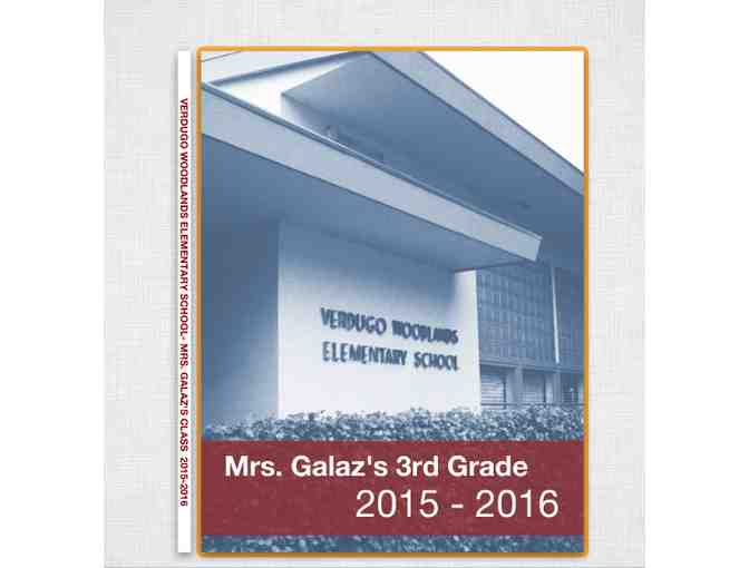 Yearbook of Mrs. Galaz's 3rd Grade Class