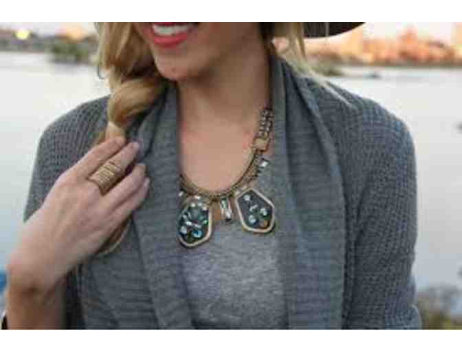 Silpada K&R Collection Blue Streak Necklace