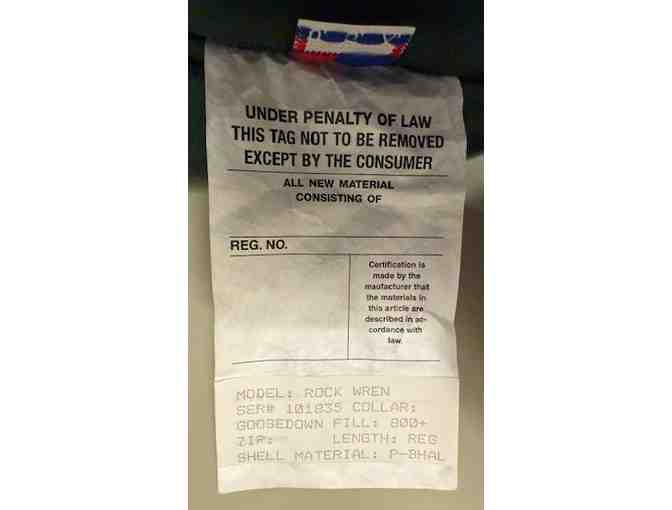 Feathered Friends Rock Wren Sleeping Bag