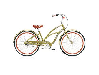 Electra Cruiser Bike Hawaii Custom 3i with cup holder