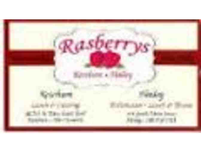 Rasberry's $40 Gift Certificate