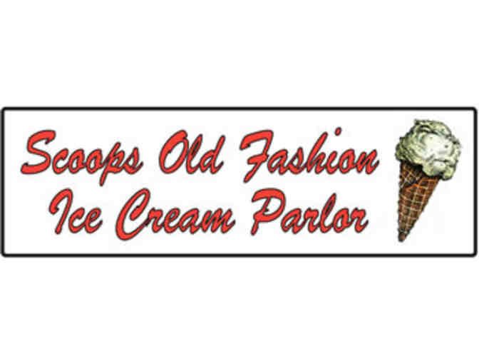 1 Ice Cream Sundae a Month for a year @ Scoops Old Fashion Ice Cream Parlor