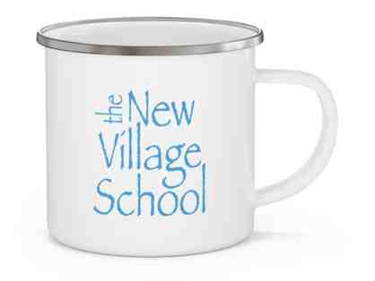The New Village School Enamelware Mug