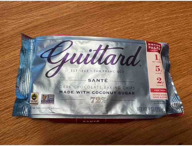 Guittard Dark Chocolate Coconut Sugar Baking Chips | 9 oz bag
