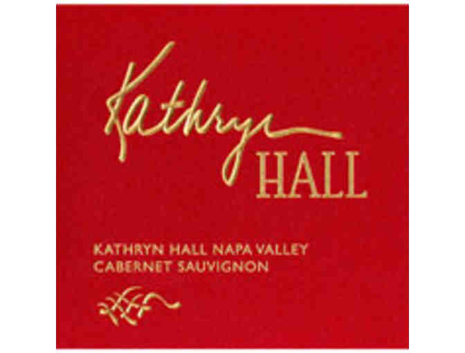 HALL Jeroboam (6L) 2013 Kathryn Hall Cabernet Sauvignon (100pts!) in Etched, Hand Painted Bottle